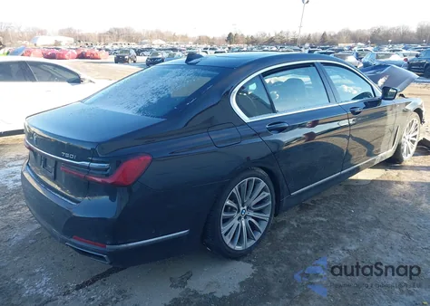 2020 BMW 750I xDrive from USA, damaged, VIN WBA7U2C07LGM27033